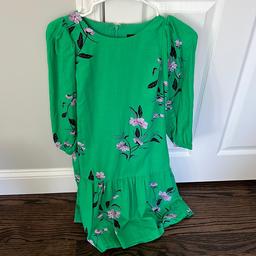Ann Taylor green dress